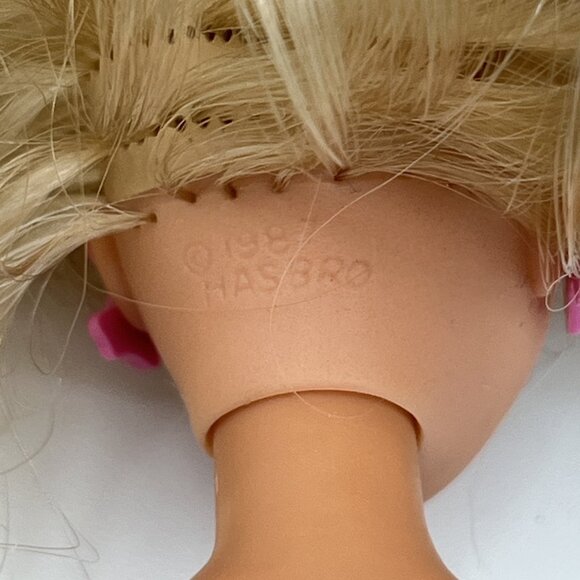 Vintage 1987 Maxie Dolls Lot Hasbro Lookin’ Smart Twist Waist Freckles Blue Eyes - Picture 16 of 16